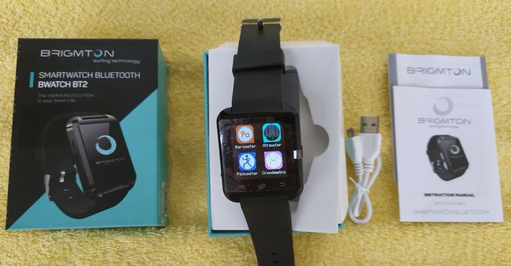 SmartWatch BRIGMTON - Bluetooth - Android - SMS