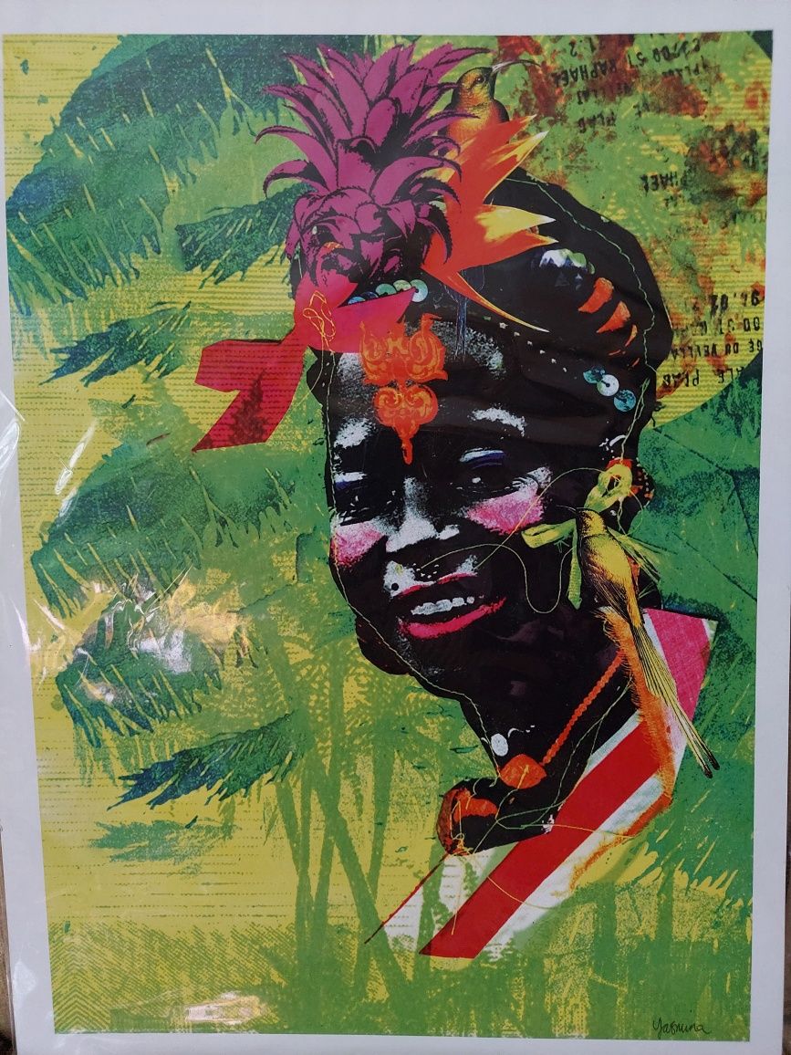Plakat - Dekor - Kobieta - Afryka
