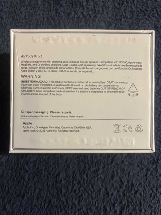 AirPods Pro 3 + paragon fiskalny używane