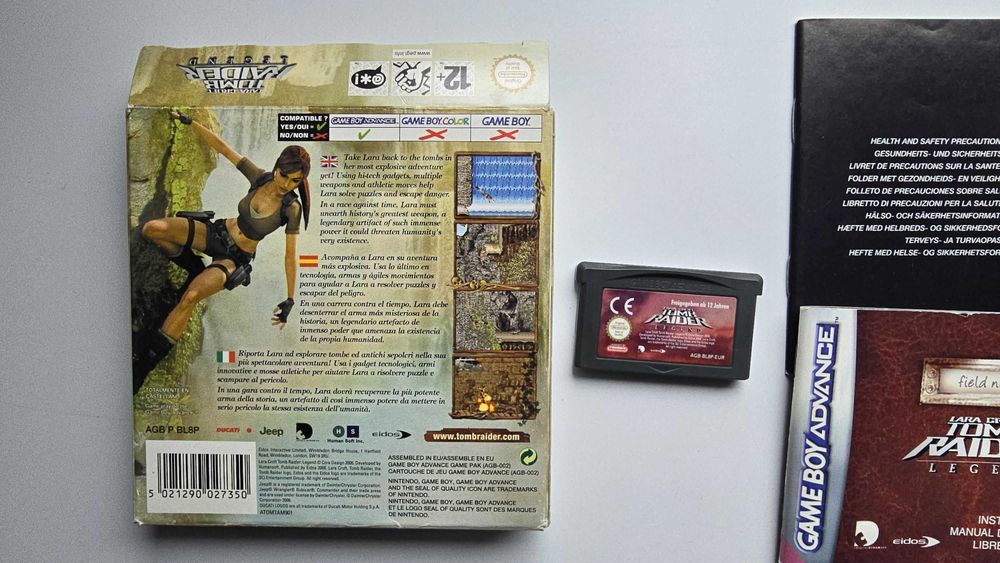 Tomb Raider Legend Gameboy Advance
