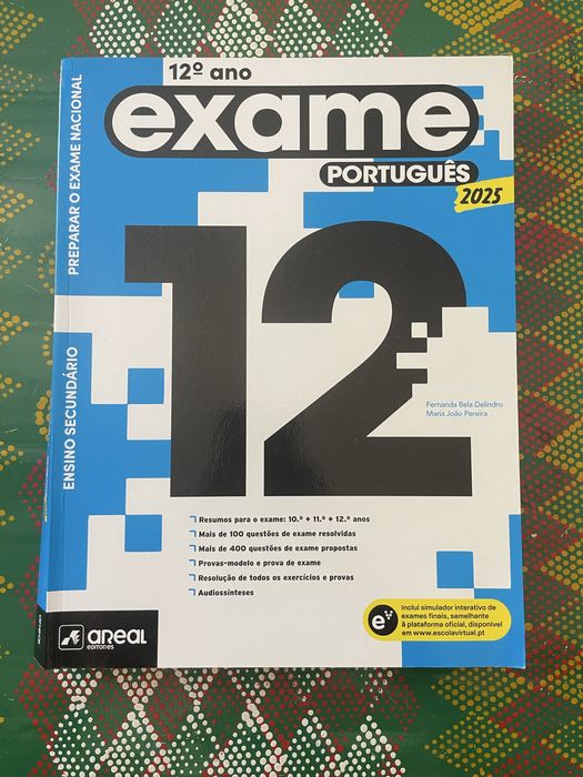 Livro/manual escolar exame Português 12o Ano