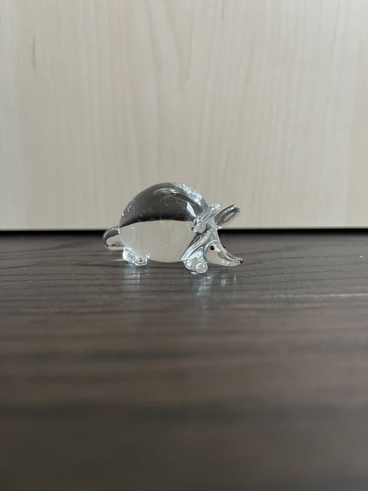 Porcelanowa figurka ozdoba szkło kolekcja myszka mysz