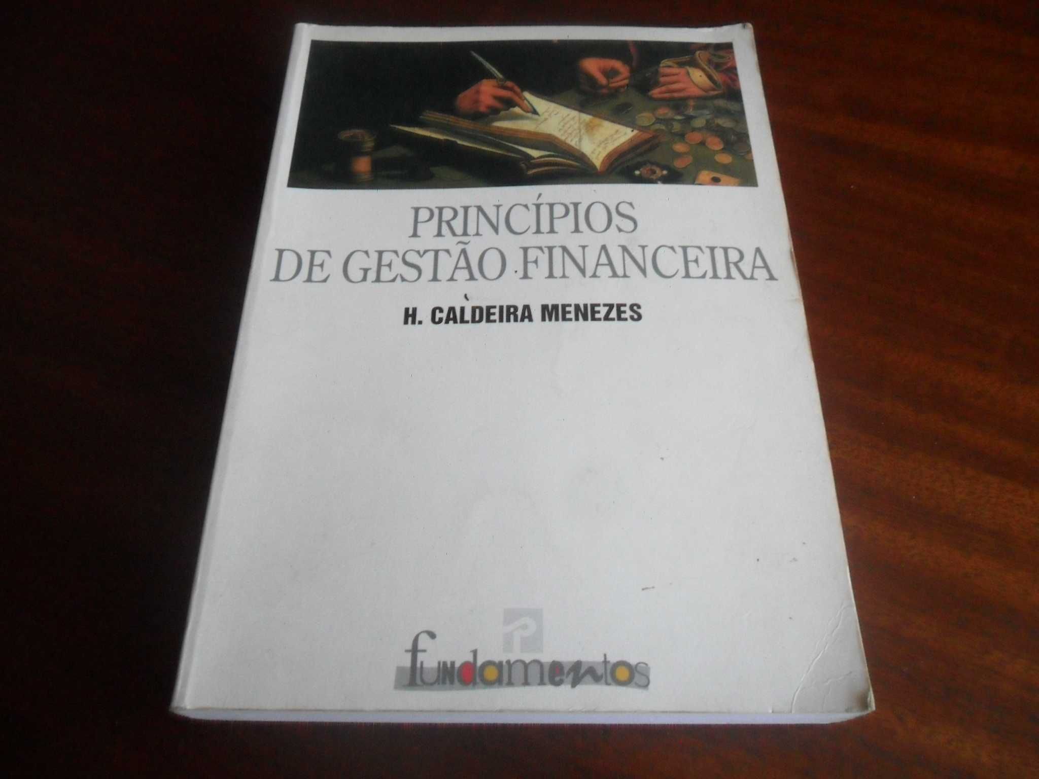 "Princípios de Gestão Financeira" de H. Caldeira Menezes - 5ª Ed. 1995