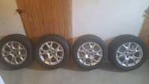 Koła alfa 16" w b.d stanie, z oponami Matador 205/60 R16