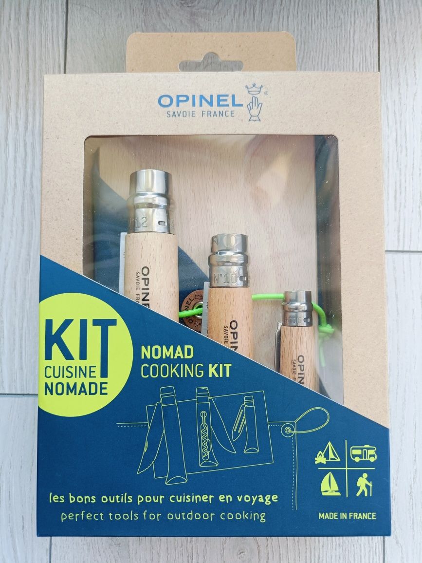 Zestaw noży Opinel Nomad Cooking Kit - nowy!