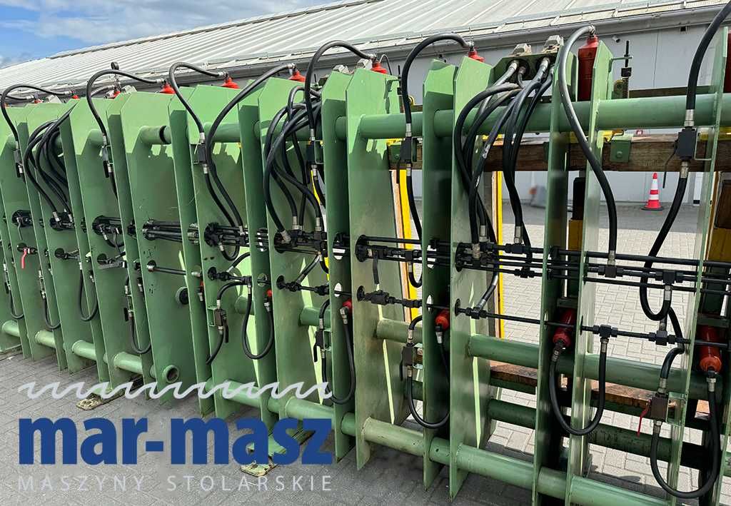 Prasa montażowa hydrauliczna do klejenia drewna FAMAD typ HSKG