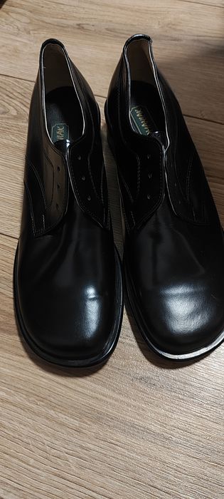Czarne eleganckie buty męskie GELA, rozmiar 40