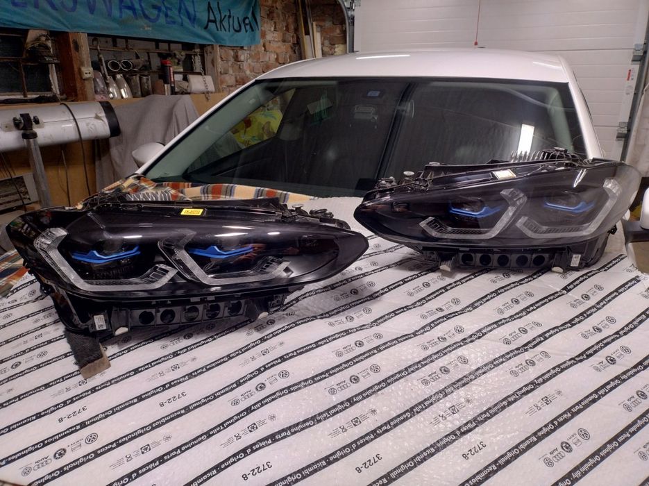 Фара фари BMW 4 g22 g23 g26 g80 g82 laser shadow line black m3 m4 чорн