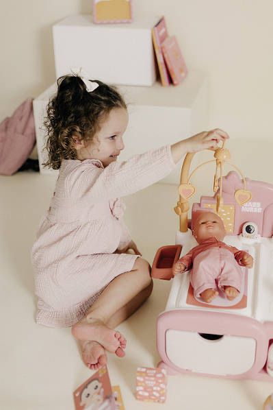 Ігровий центр Smoby “Бебі Ньорс. Терракотова пудра. Дитяча кімната”