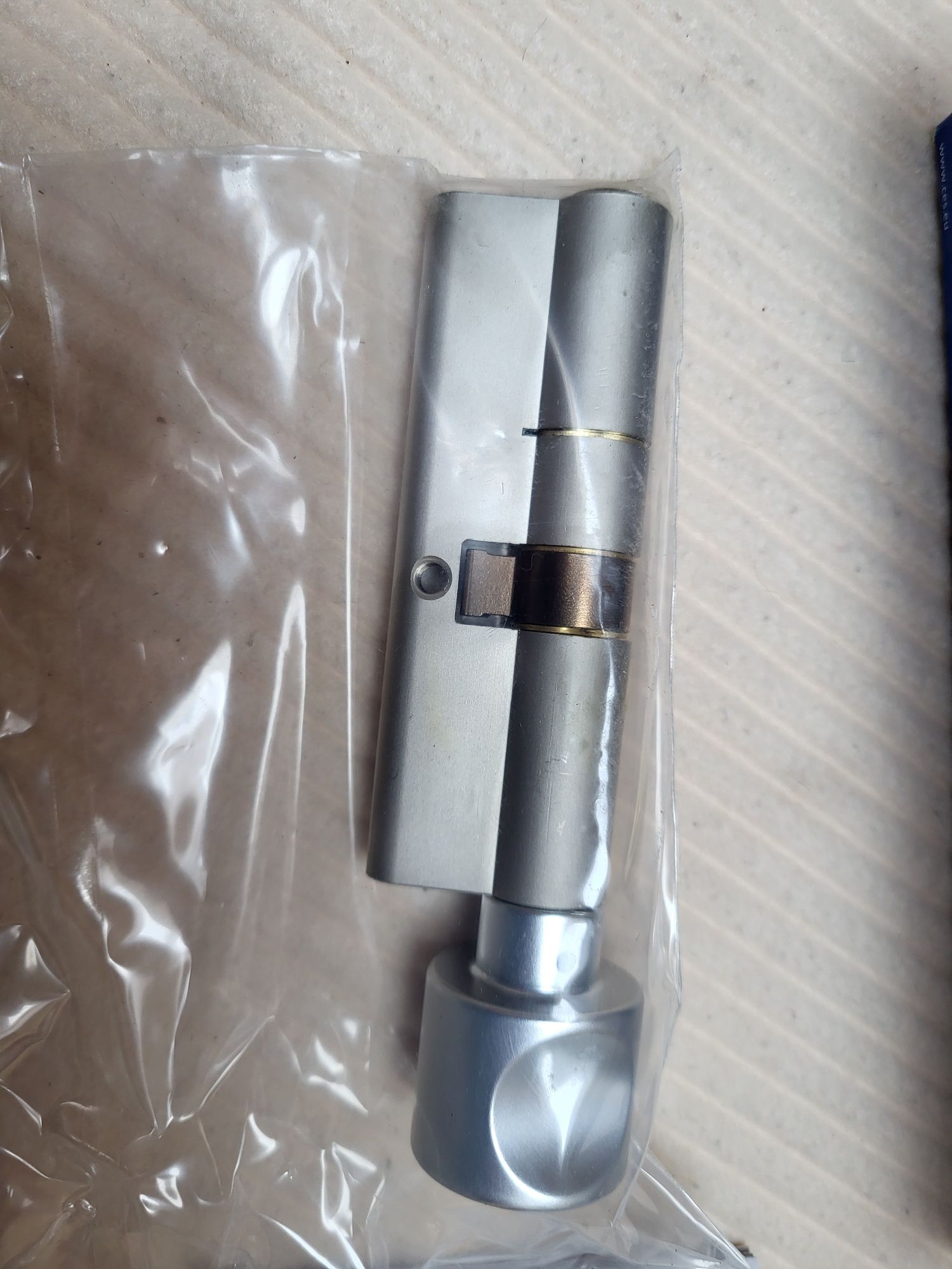 Wkładka bębenkowa z gałką nikiel CES cylinder atest HFE46109