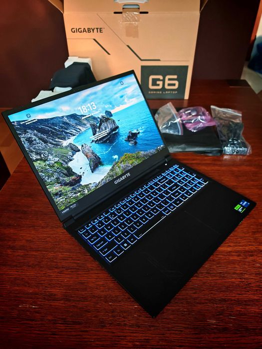 Laptop Gigabyte G6 MF-H2EE893KD i7-13620H/16GB/512GB/RTX4050/165Hz/W11