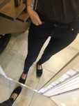 Mango Belle woskowane rurki woski spodnie jeansy 32 XS