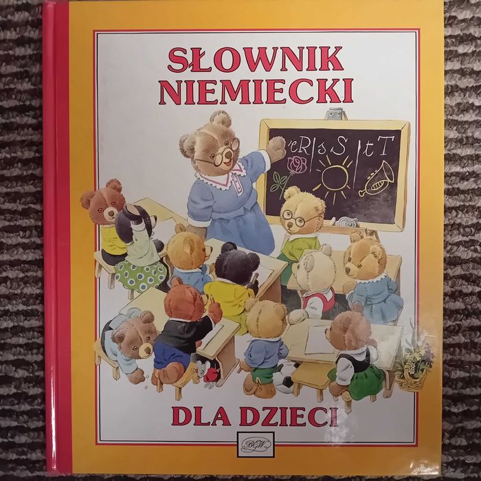 Słownik niemiecki dla dzieci - duży, kolorowy, ilustrowany
