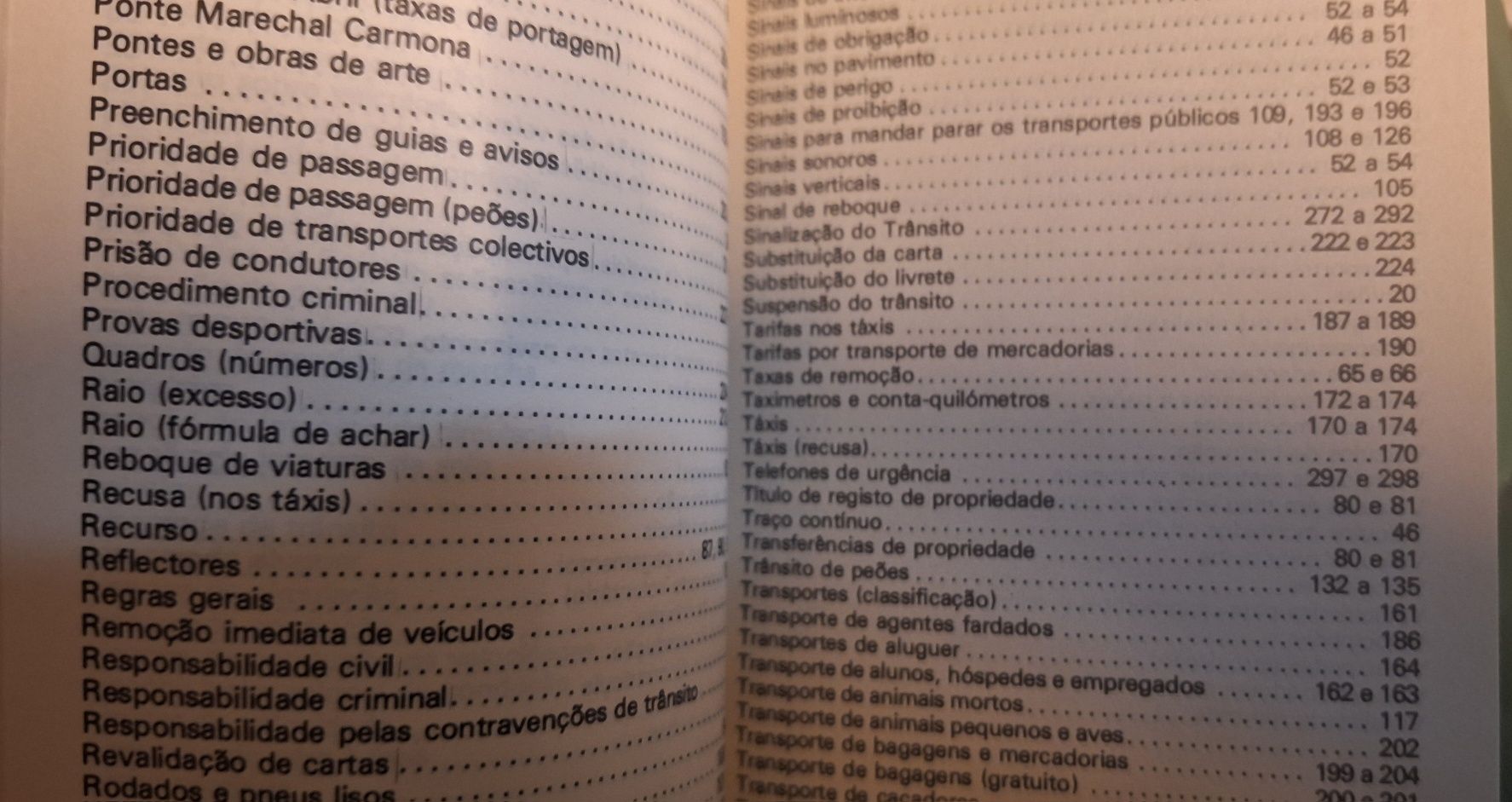 Guia de trânsito do agente peão e condutor  1977
