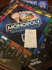 Monopoly manopolio super electronic banking NOVO COM FATURA tabuleiro