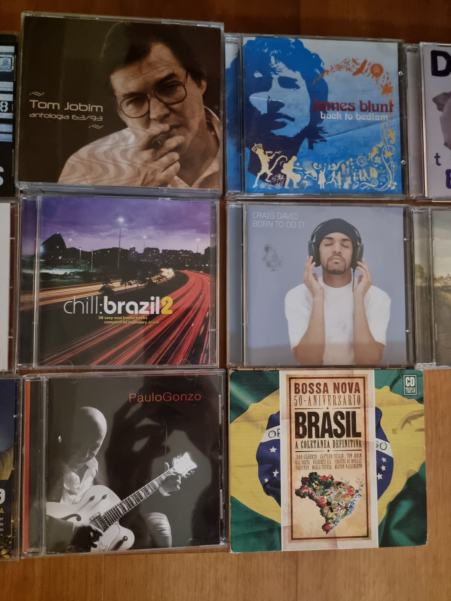 Vários Cds de música brasileira, bossa nova e outros tipos música