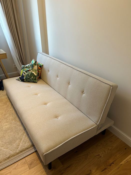 Sofa rozkładana dla 3 osób ALSTEN Beżowy