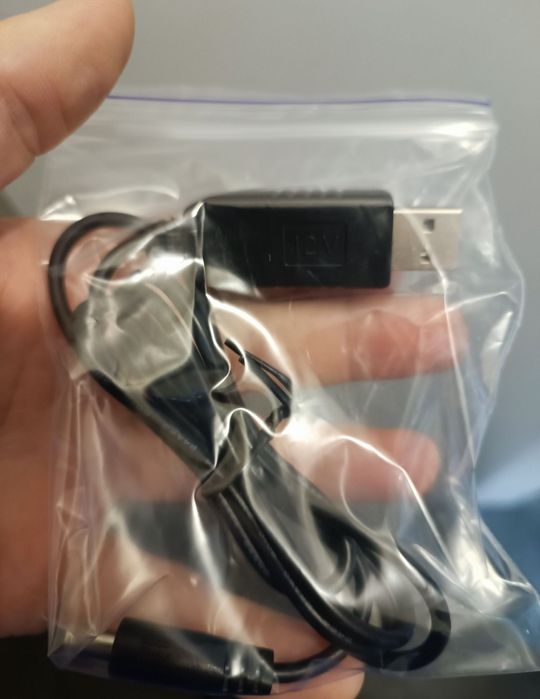 50шт Кабель для роутера від павербанка USB DC 5.5х2.1 9В 12В