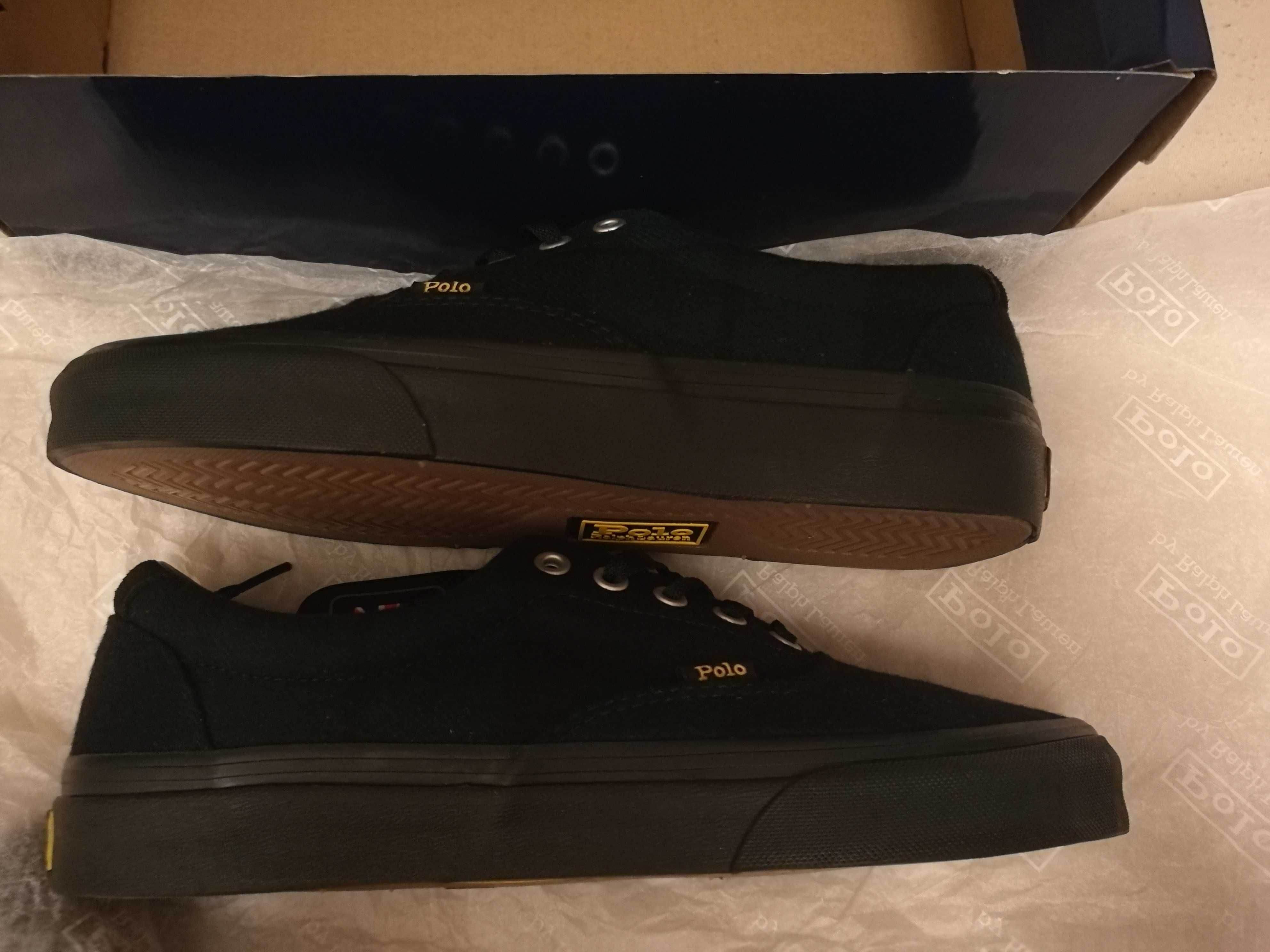 Nowe Buty Polo Ralph Lauren - Keaton Tab - rozmiar 42 - zielone