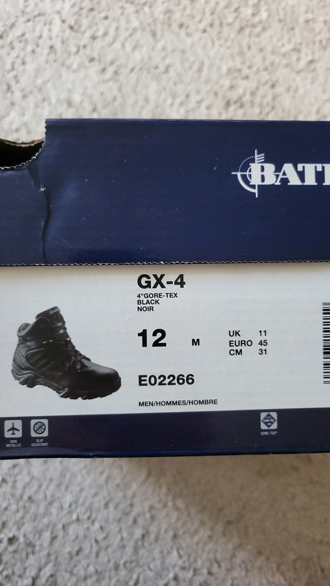 Новые мужские тактические ботинки Bates gx-4 gore-tex (США)