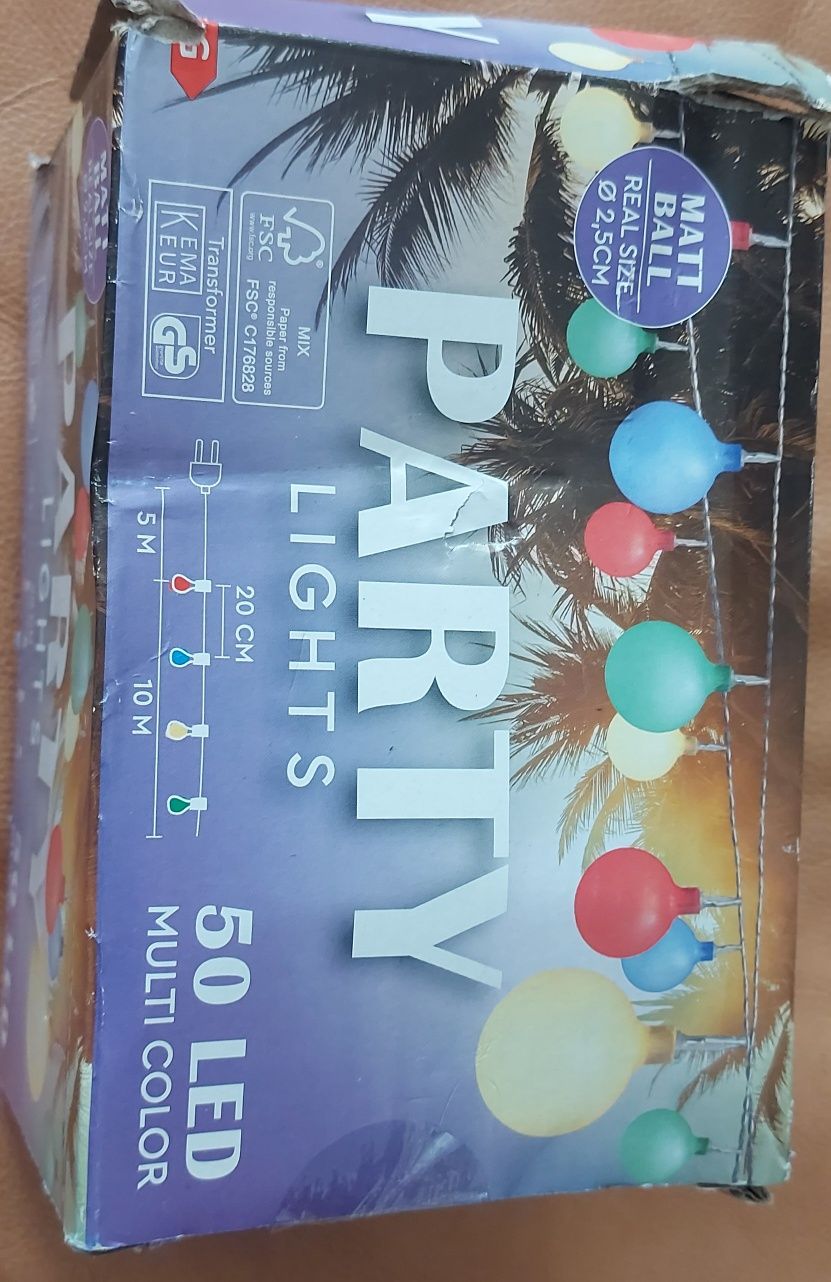 Lampki led girlandy