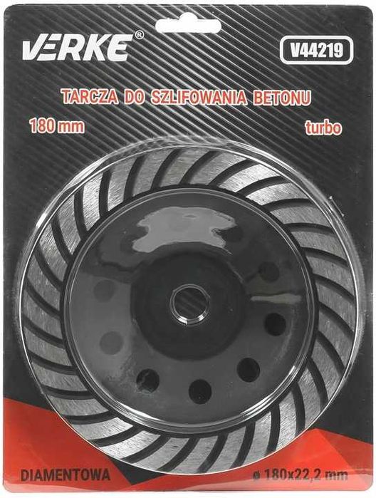 Tarcza Do Szlifowania Betonu GARNKOWA TURBO 180mm Szlifierka