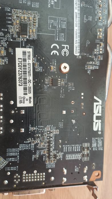 Placa Gráfica Asus Strix GTX 750ti