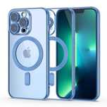 Etui Tech-Protect Magshine Line Magsafe Na Iphone 13 Pro - Niebieskie