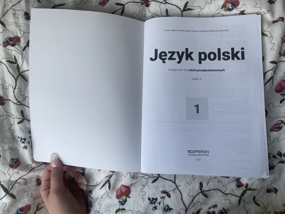 Podręcznik Operon - J. Polski 1 cz. 2