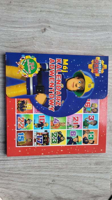 Kalendarz adwentowy Strażak Sam, 24 mini książeczki, Fireman Sam