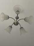 Solidny Żyrandol lampa sufitowa pięcioramienna