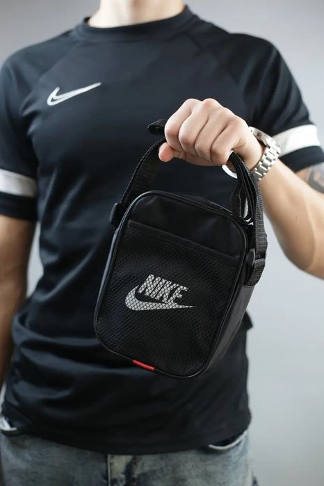 Барсетка мужская, компактная,вместительная,сумка через плечо