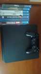 Ps4 com 7 jogos e com dualsense