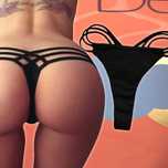 Stringi do Bikini Paseczki Damski Strój Kąpielowy Kostium Topless L