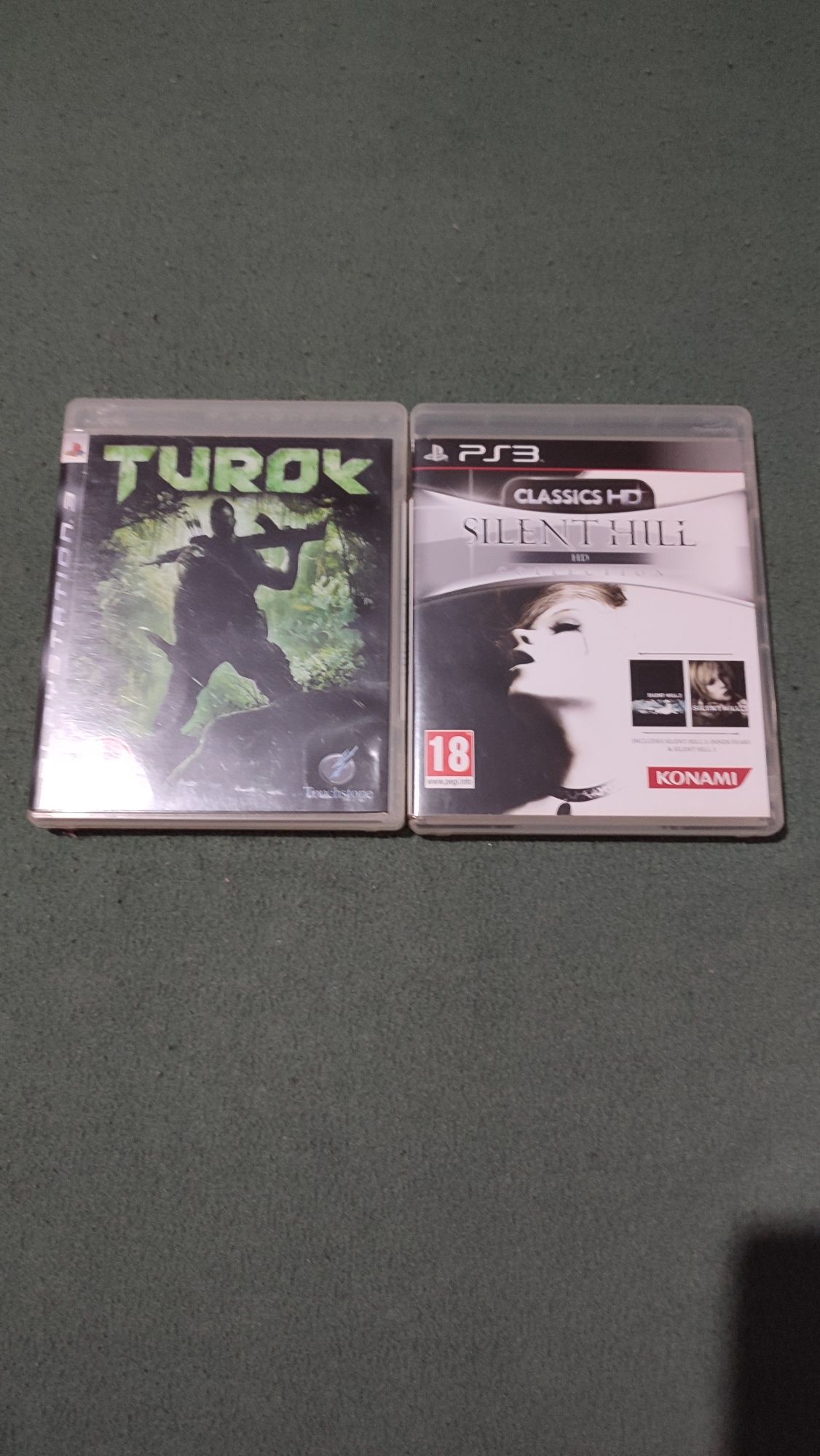 Jogos PS2 e PS3.
