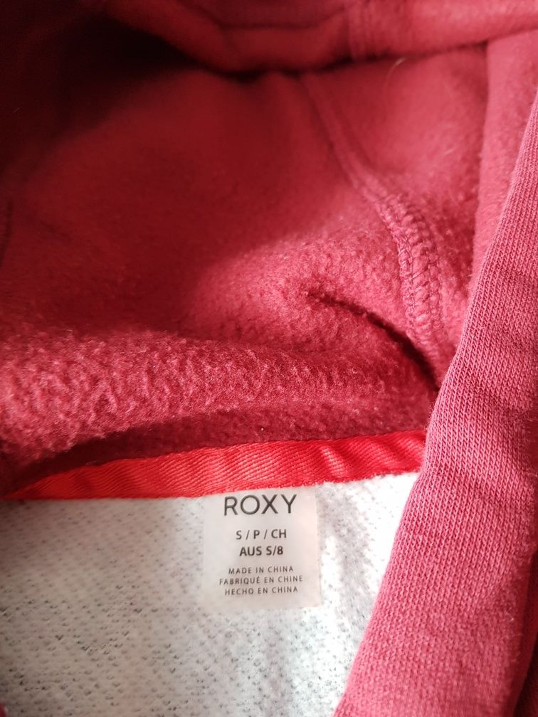 Bluza bordowa z kapturem   ROXY  roz s