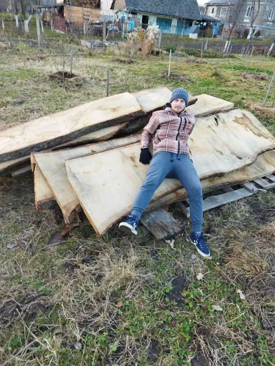 Продам слеб із дуба різних геометрій