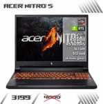 LAPTOP GAMINGOWY Acer Nitro V16 RTX 4050 Ryzen 5 8635HS 165 hz