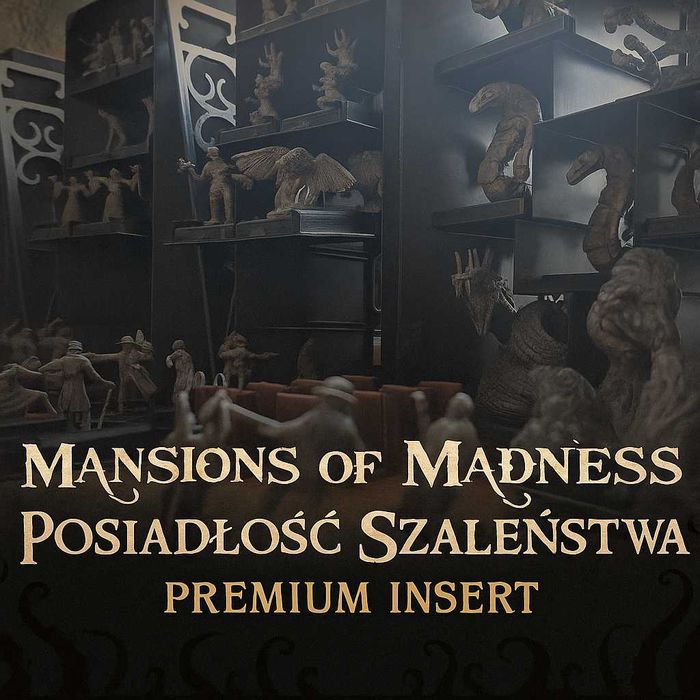 Insert organizer do gry Posiadłość Szaleństwa 2 edycja z dodatkami!