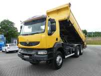 Renault KERAX 370DXI / 6x4 / WYWROTKA / HYDROBURTA / MANUAL /  ROZŚCIEŁACZ / ROZKŁADARKA / Sprowadzony /