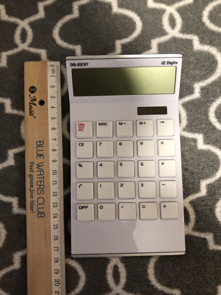 Калькулятор канкулятор офисный белый