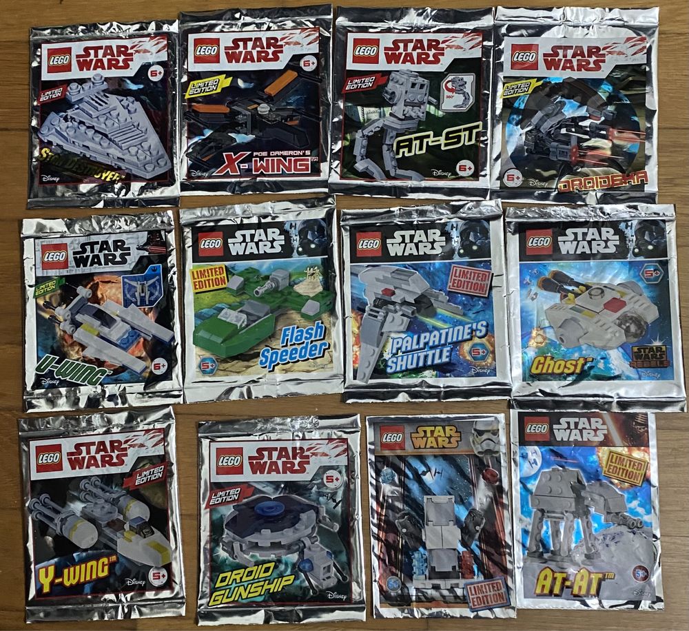 VENDO POLGBAGS E SETS LEGO