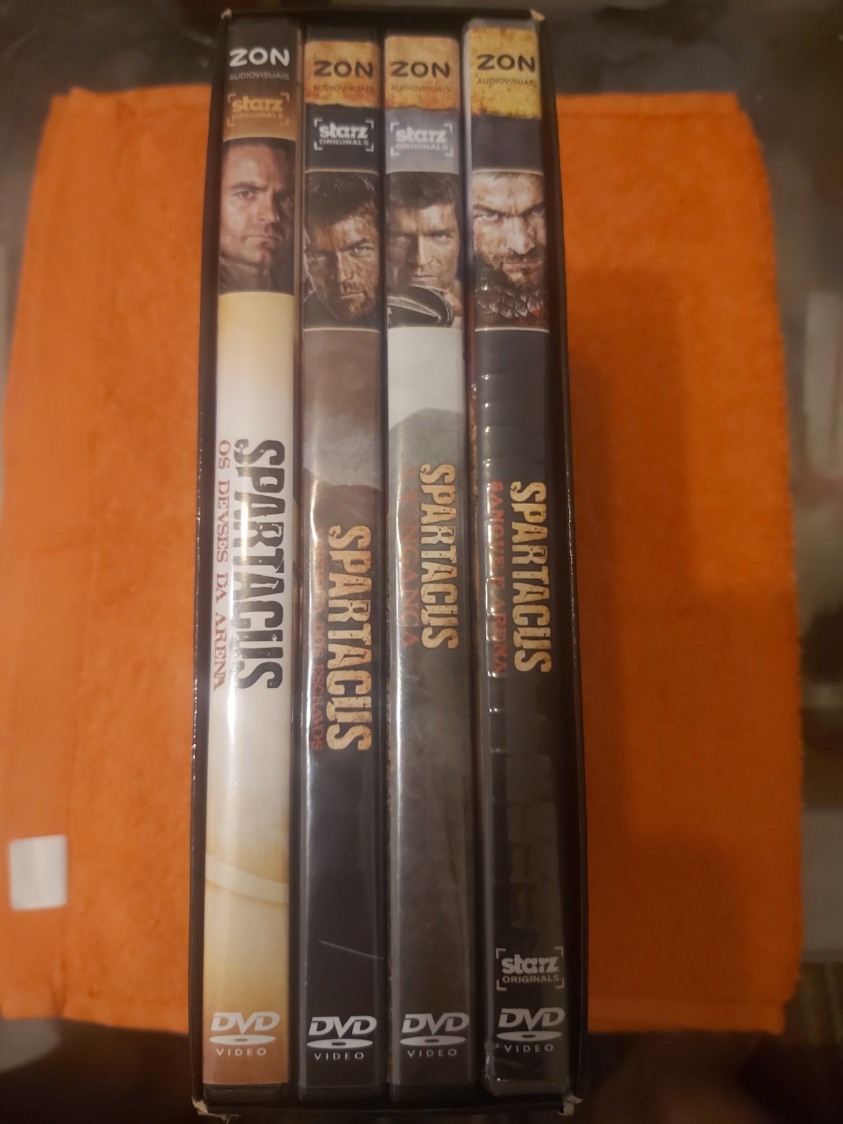 Dvd - Spartacus - A Coleção Completa Edição Colecionador Com Caixa Arq