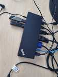 Stacja dokująca Lenovo Thunderbolt 3 Dock 40AC - kompletny zestaw
