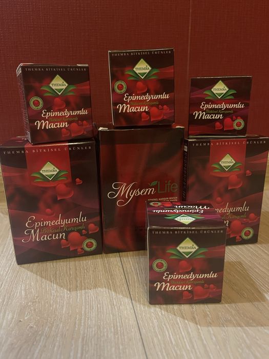 Турецкая Эпимедиумная паста Themra Epimedium Honey Herbal Paste