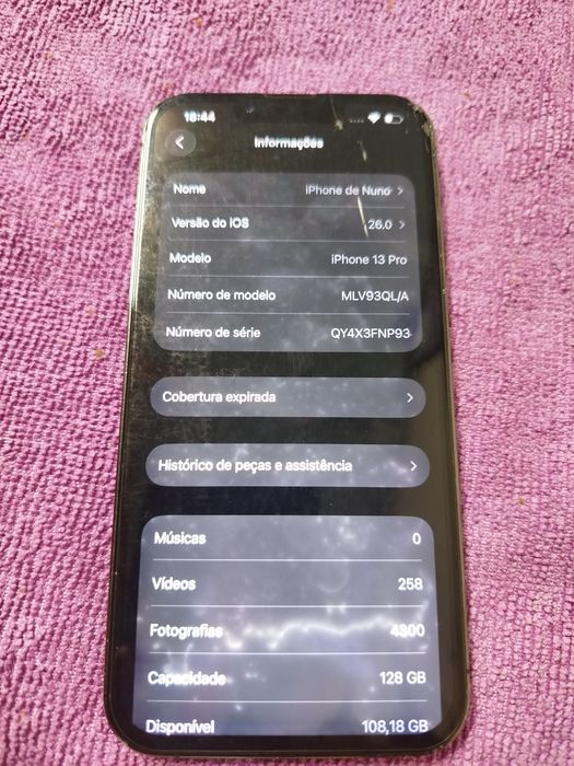 iPhone 13 Pro IOS 26