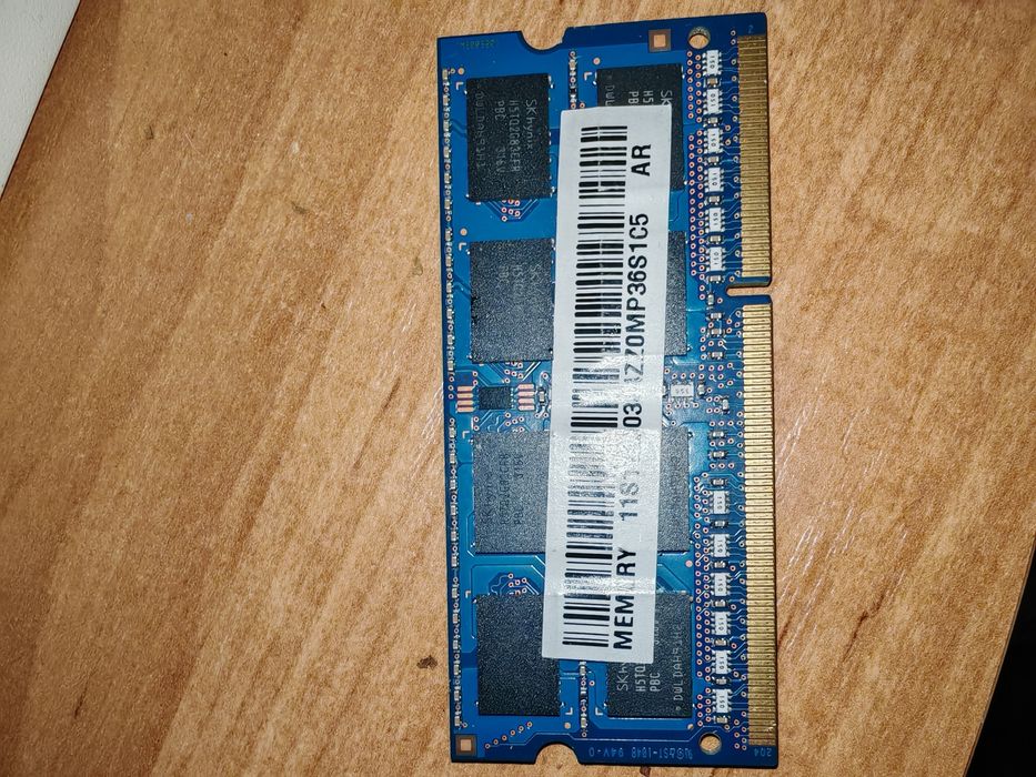 Karta pamięci DDR3.  2*4GB