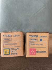 Toner TN328 yellow i magenta Konica Minolta