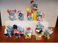Продам игрушки из киндера серия слоны в цирку