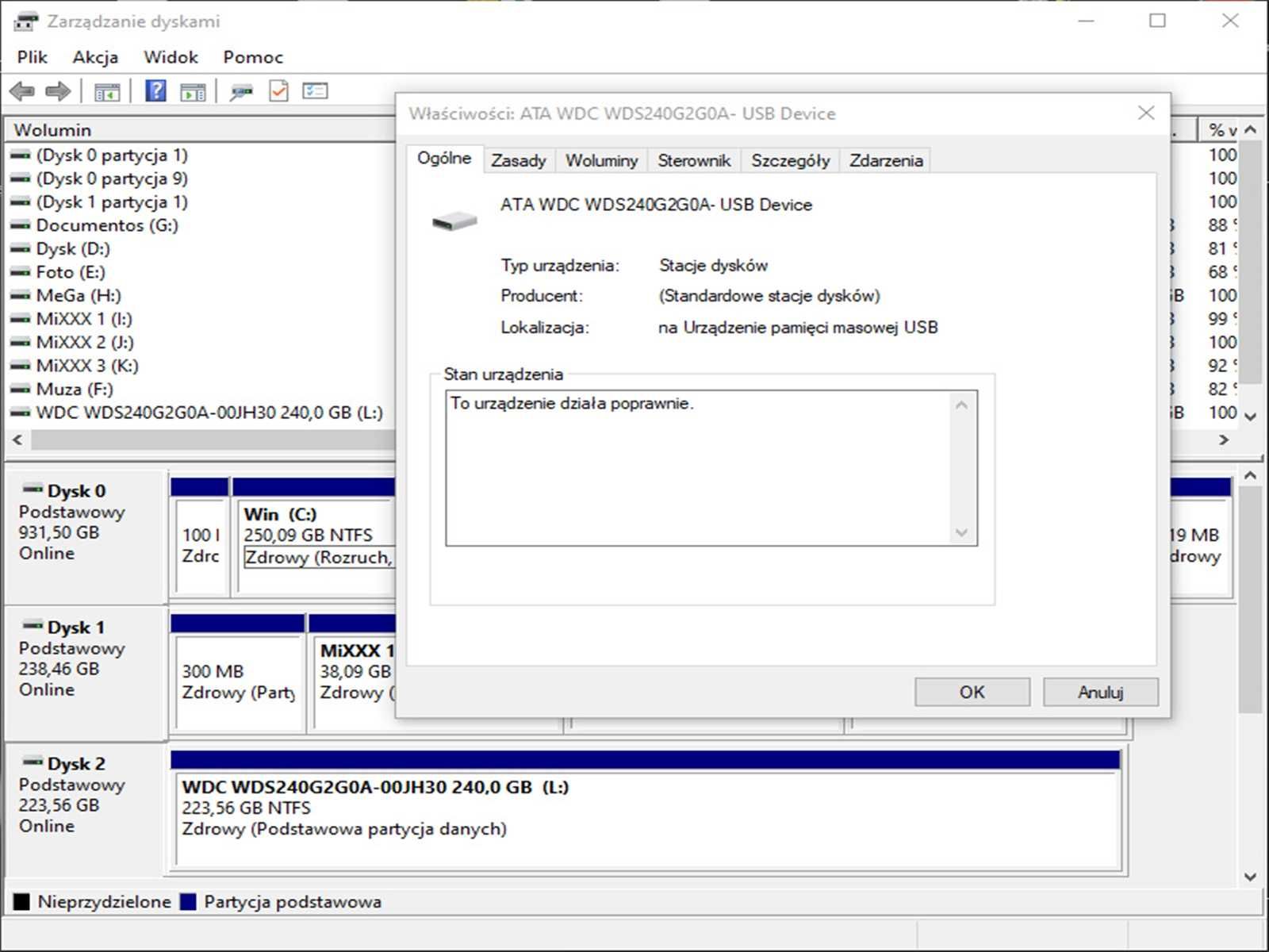 SSD 240GB WD GReen